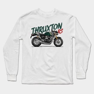 Thruxton RS - Green Long Sleeve T-Shirt